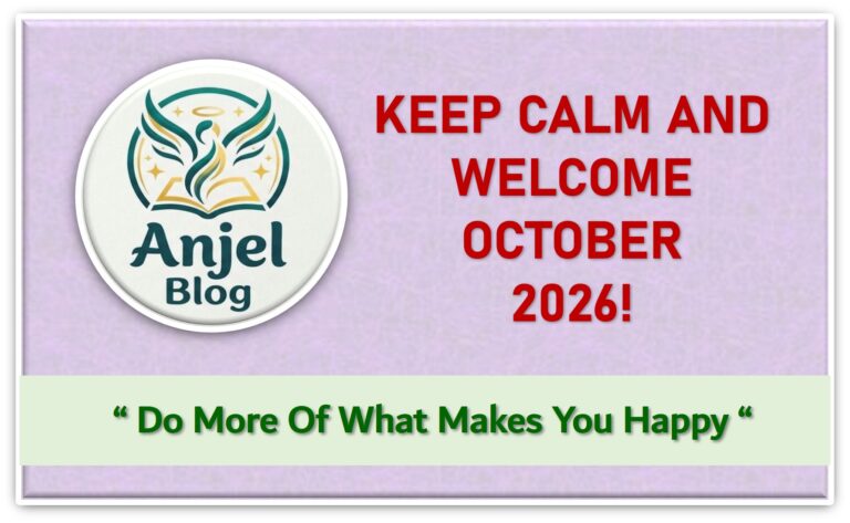 WELCOME OCTOBER 2026